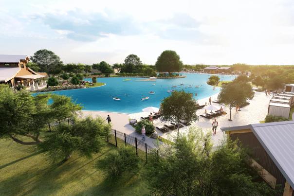 Hyatt Regency Hill Country Resort & Spa Lagoon Rendering