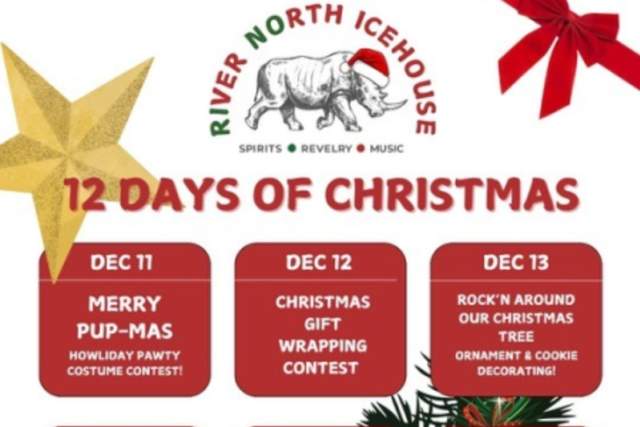River North Icehouse 12 Days of Christmas Event