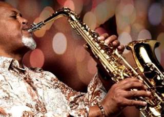 Man playing saxophone